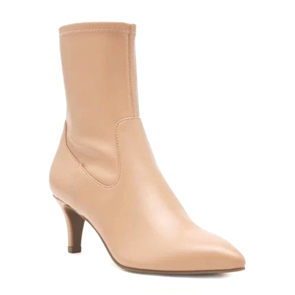 DV by Dolce Vita Tan - Alexis Kitten Heeled Boots Women’s Size 6.5 (NWOT) - Picture 1 of 11
